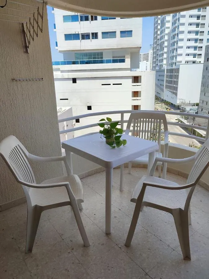 7 Apartamento Frente A La Playa Y Cerca Al Centro Historico Apartamento Cartagena 0*,